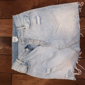 BDG jean skirt
